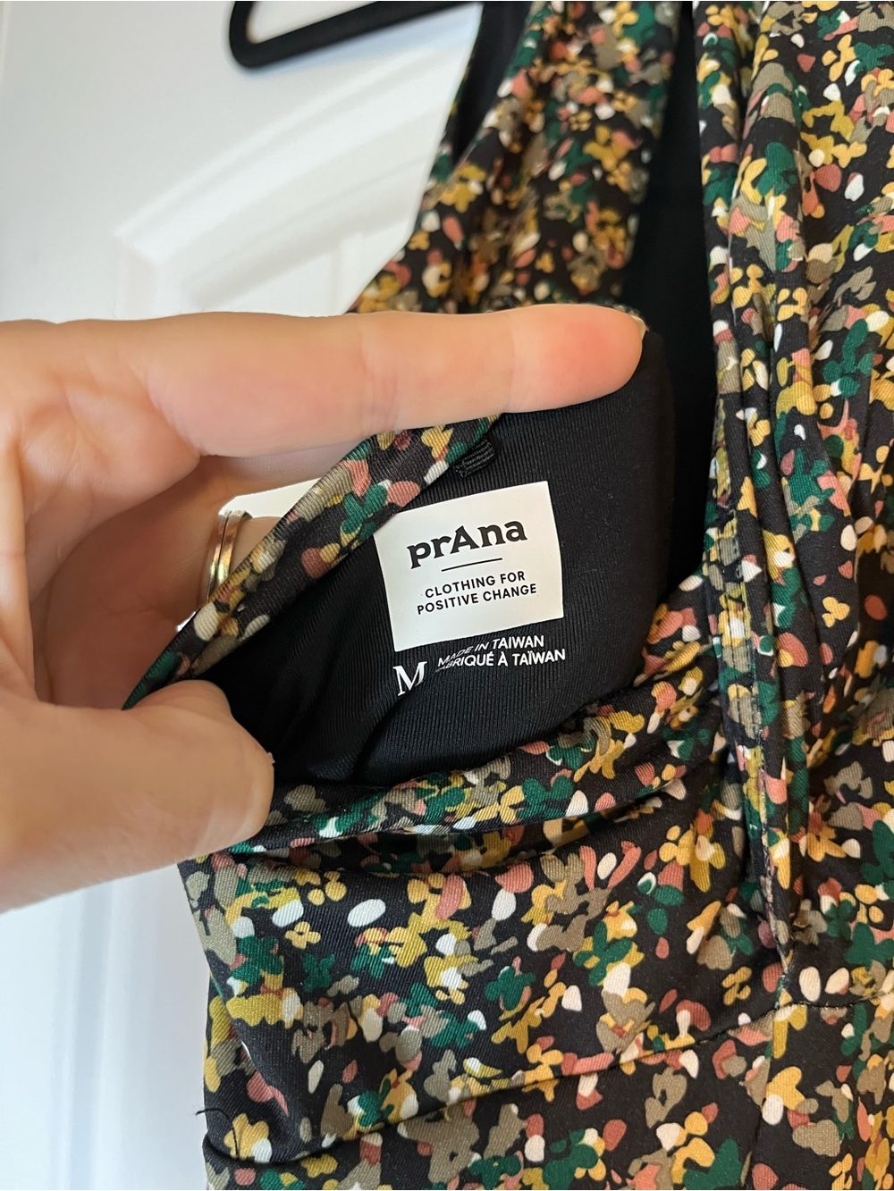 Prana Jewel Lake Dress Speckle Pattern Size Medium Athletic Pickleball Tennis - Picture 11 of 14